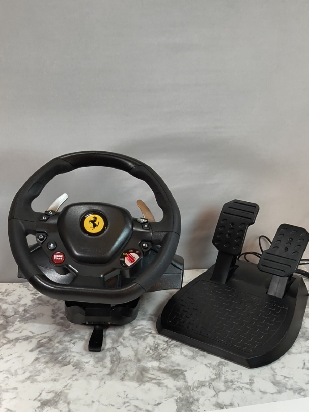 Thrustmaster T80 Ferrari 488 GTB Edition Racing Wheel for PlayStation and PC